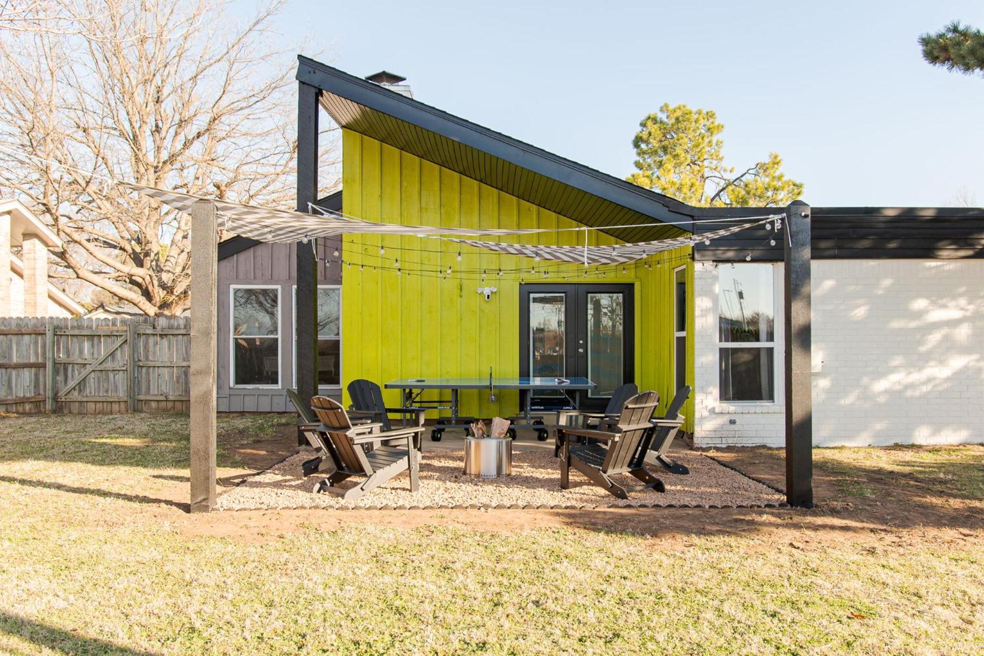 Norman Retreat - Mins To Ou Fire Pit 3Bd Vila Exterior foto